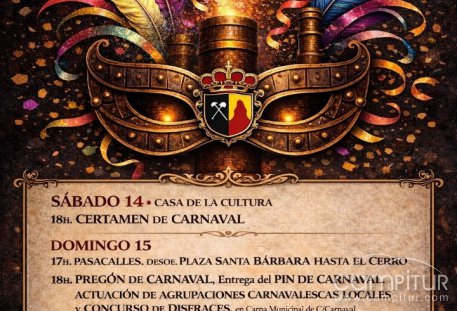 Peñarroya-Pueblonuevo presenta su Carnaval 2026 con certamen, pasacalles y concursos de disfraces